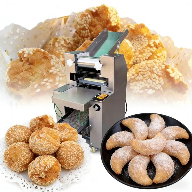 HJ-CM036 Stainless Steel 200kg/h Fully Automatic Chin Chin & Grissini Cutting Machine Labor Saving Snack Processing Equipment