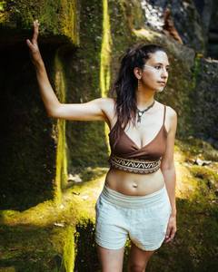 Khadi Handloom Shorts Hotpants 100% Natural Cotton <b>Wool</b> White Corduroy Ethnic Boho Style Plain Dyed Short Pant for Summer Season - Product Image 3