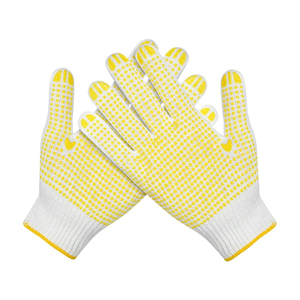 PVC Dotted <b>Gloves</b> Non Slip Safety <b>Gloves</b> Manufacturer Supplier Affordable PVC Dotted <b>Gloves</b> - Product Image 1