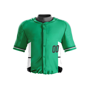 Conjunto de Uniforme de Béisbol Verde para Hombre, Jersey de Manga Corta y Pantalones, Impresión Sublimada, Secado Rápido, Poliéster, Todas las Temporadas, Números de Equipo para Adultos - Product Image 3