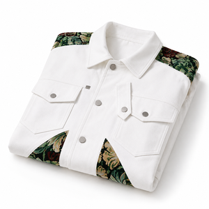 Blouson Bomber Homme M.BAANI en Polaire Écologique, Coque en Polyester, Fermeture Éclair, Col Rabattable, Style Décontracté - Product Image 4