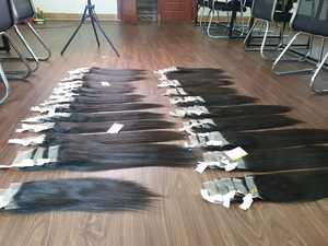 Pelucas Frontales de Cabello Remy de Lujo de 28 Pulgadas, las Más Vendidas de Fábrica en Vietnam, Extensiones de Cabello Humano con Textura Rizada/Ondulada, Todos los Colores, las Mejores - Product Image 4