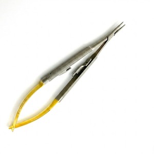 ที่จับเข็มไมโคร T/C Castroviejo แบบตรง อุปกรณ์ผ่าตัดกระดูกและข้อ - Product Image 3