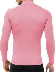 Men's Compression Long Sleeve Performance Shirt Premium Quick Dry Compression Base <b>Layer</b> <b>Top</b> Men's Athletic Compression Training - Product Image 3