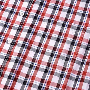 Camisas Casuales de Franela Transpirable de Alta Calidad para Hombre / Camisas de Algodón/Poliéster con Cierre Personalizado, Venta Caliente, con OEM ODM - Product Image 4