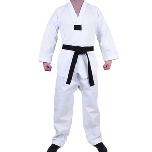 High Quality Red <b>Pineapple</b> Cotton Sportswear OEM Service Taekwondo Training Uniform for Children Direct Sales - Product Image 3