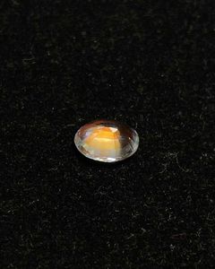 Pierre de lune arc-en-ciel de Madagascar, taille ovale. Incroyable feu orange avec jeu de couleurs. - Product Image 4
