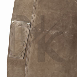 Delantal de Herrador de Cuero Genuino de Alta Calidad, Cinturón Ajustable, Delantales de Gamuza Resistentes para Herradores, Soldadura y Herraje - Product Image 2