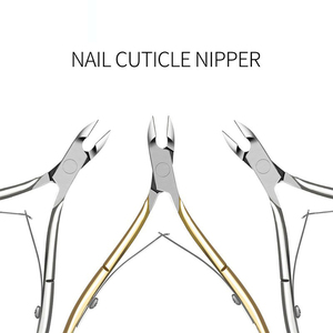 Pince à cuticules professionnelle de 4 pouces en acier inoxydable, arc-en-ciel, multi-titane, pour les doigts, outils de beauté - Product Image 4