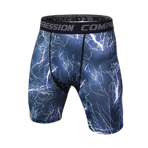 High Quality OEM ODM Service Latest Design Men <b>Compression</b> <b>Shorts</b> athletic performance men <b>compression</b> athletic wear fitness - Product Image 2