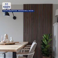 Panneau acoustique en bois sculpté sur mesure de qualité supérieure, absorption du son, contrôle de l'écho, décoration murale, salon, chambre à coucher, design moderne