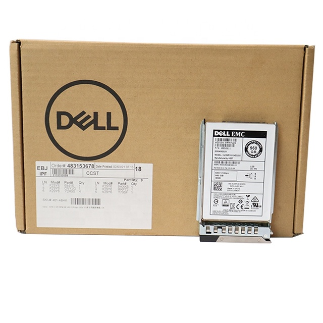 New Enterprise SSD 480GB/960GB/1.92TB/3.84TB SAS/SATA SSD SERVER