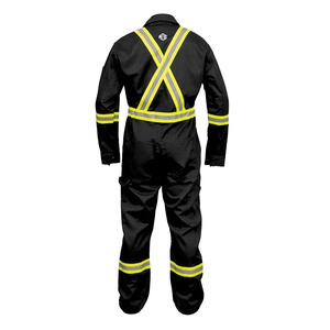 Flame Resistant Safety <b>Jackets</b> <b>Men</b> Reflective Workwear Coverall <b>Utility</b> Jumpsuit Long Sleeve Custom Logo Industrial Uniform USA - Product Image 4