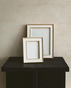 Multi Size Wooden Photo <b>Frame</b> Profile Timber Picture Display Tabletop Portrait <b>Gallery</b> Home Office Desk Decor Framing Bundle - Product Image 2