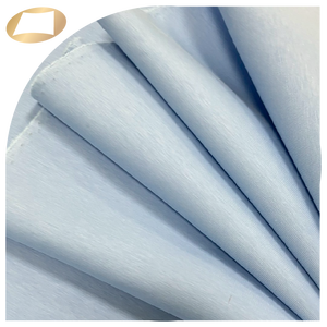 ผ้าเนื้อนุ่มคล้ายผ้าฝ้าย 77% คอตตอน 15% โพลีเอสเตอร์ 8% สแปนเด็กซ์ ผ้าถักสองชั้นสำหรับชุดลำลอง - Product Image 4