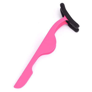 Private <b>Label</b> Stainless Steel Pink Box Eyelash <b>Applicator</b> Tweezers Lash Tweezers Eyebrow Scissor Curler Tweezers - Product Image 2