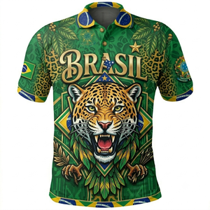 Camiseta Personalizada de la Selección Nacional de Fútbol, Impresión Digital, para Hombre, Deportiva, Informal, con Gráficos Vibrantes - Product Image 4