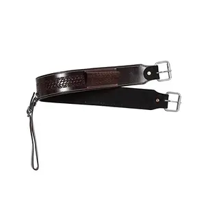 Terug Cinch Riem Voor Westerse Zadels Paard Bucking Band Achter Omtrek Flank Cinch Glad Leer Paard Omtrek