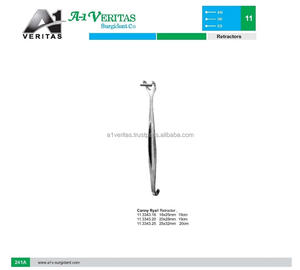 Ensemble d'instruments chirurgicaux manuels en acier inoxydable de haute qualité A-1 VERITAS Surgical Canny Ryall Retractor |   Réutilisable - Product Image 5