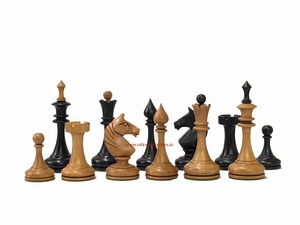 Juego de Ajedrez de Madera Reproducido de la URSS de 1970, Hecho a Mano, de Lujo, con Piezas de Madera Envejecida, Juego de Estrategia Educativo y Duradero, Ideal para Regalo - Product Image 2