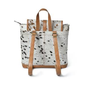 Stylish Hair On Cowhide Leather <b>Backpack</b> Handmade Travel School Bag Premium Fashion <b>Backpack</b> for Women Men Luxury LHBP-0085 - Product Image 2