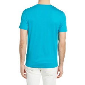 Camisetas Casuales para Hombre de Buena Calidad, Hechas en Fábrica, 100% Algodón, Transpirables, de Secado Rápido, Corte Regular, Última Moda, Frente Liso - Product Image 6