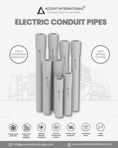 PVC <b>Electrical</b> <b>Conduit</b> Pipe 1/2" Heavy Duty <b>Plastic</b> <b>Electrical</b> <b>Conduit</b> for Cable Protection and <b>Electrical</b> Installation - Product Image 5