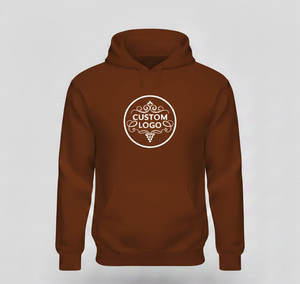 Sweat-shirt à capuche personnalisé pour homme, coupe décontractée, en molleton doux et chaud, idéal pour les tenues décontractées, la promotion de la marque et le confort. - Product Image 3