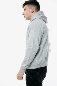 เสื้อฮู้ดผู้ชายสีเทาเข้ม ทรงปกติ ผ้าฝ้ายเฟรนช์เทอร์รี่ สวมใส่สบายๆ สำหรับฤดูใบไม้ร่วง มีกระเป๋า - Product Image 3