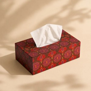 Porta pañuelos de resina, moderno y decorativo, solución de almacenamiento de servilletas para el hogar, la oficina, hoteles y restaurantes - Product Image 4