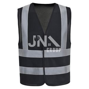 Gilet de sécurité réglable en polyester pour le travail du trafic Gilet réfléchissant de sécurité à haute visibilité Vêtements avec logo personnalisé - Product Image 1
