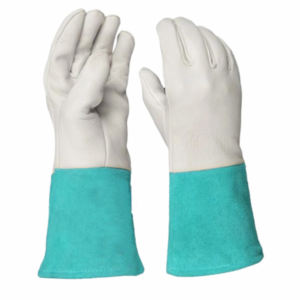 Guantes de Soldadura de Cuero Vacuno al Por Mayor, de Alto Rendimiento, Resistentes al Fuego, para Trabajos de Construcción - Product Image 3