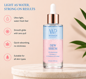 Sérum Double Éclat DEW OEM/ODM avec Collagène, Niacinamide et Vitamine C, Marque Privée à Prix de Gros - Product Image 3