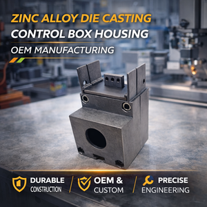 Caja de Control de Aleación de Zinc Fundida a Presión, Fabricación OEM, Certificación ISO 9001, Tamaño Personalizado, Embalaje para Automóviles - Product Image 3