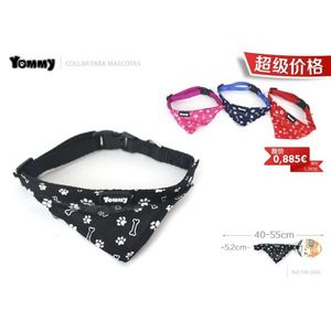 Yommy Nylon Scarf <b>Collar</b> 40-55cm Adjustable For <b>Pets</b> - Product Image 1