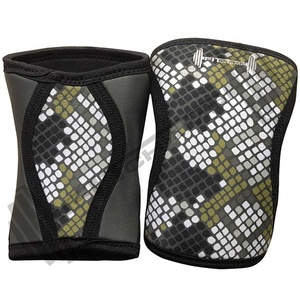 Genouillères de musculation 7 mm – Soutien de compression robuste pour les squats et l'entraînement en force - Product Image 3