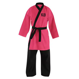Prix d'usine, vente en gros, uniforme de karaté 100% coton, respirant et à séchage rapide, service OEM personnalisé pour l'entraînement au combat - Product Image 1