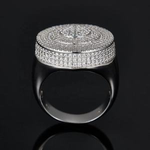 GRA Certified Moissanite <b>Ring</b> 925 Sterling Silver 18K Gold Plated Luxury Unisex <b>Men</b> Women Children Wedding Engagement Jewelry - Product Image 6