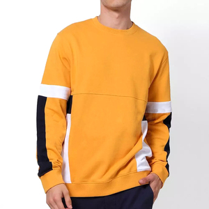 เสื้อสเวตเชิ้ตผู้ชายแบบคลาสสิก คอวี ผ้าคอตตอนผสม ดีไซน์เนื้อผ้านุ่ม สวมใส่สบายทุกวัน ขอบเสื้อและคอเสื้อแบบริบ มีให้บริการ OEM - Product Image 1