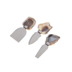 Best Seller Design Stainless Steel Cheese Knife Resin Cheese Knife MOP Cheese Knife <b>Wood</b> Cheese Knife At very competitive Price - Product Image 6