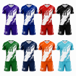 Custom Youth <b>Volleyball</b> Uniform OEM Heat-Transfer Printed Team Jersey <b>Set</b> Quick Dry Breathable 100% Polyester Sleeveless School - Product Image 2