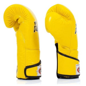 Guantes de Boxeo Fairtex de Piel Sintética de Primera Calidad con Logotipo Personalizado, Cómodos para Entrenamiento y Sparring de MMA - Product Image 3