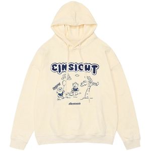 Men's Black Hooded Sweatshirt With Colorful <b>Skull</b> Print Cotton French Terry Streetwear Pullover Autumn Casual <b>Top</b> - Product Image 6