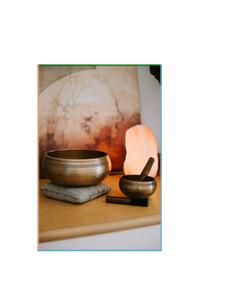 Bol chantant en laiton artisanal, instrument de méditation pour le yoga, la guérison des chakras, la relaxation et l'équilibre spirituel - Product Image 1