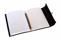 Carnet A4 à spirale personnalisé en cuir véritable, couverture marron, motif Arbre des Amis, Grimoire de sorts et designs, idéal comme cadeau