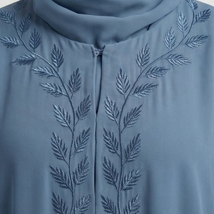 Custom Logo Modest Abaya Dress High Quality Soft New Model Traditional Muslim <b>Clothing</b> for Women Professional Design - Product Image 4