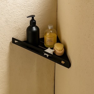 Factory Direct Modern 304 Stainless Steel Space-Saving Bathroom <b>Corner</b> <b>Shelf</b> Wall Mounted Shower Caddy Storage Rack OEM ODM - Product Image 2