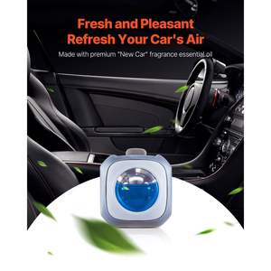 Paquete de 6 nuevos ambientadores para coche, Clip de ventilación de 4ml cada uno con aromas de aromaterapia, rejillas de ventilación frescas para Interior de coche - Product Image 2