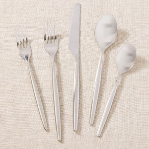 Ensemble de couverts Sidney, 5 pièces, luxe miroir, acier inoxydable, plaqué or - Product Image 2