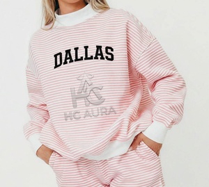 Sudadera de Forro Polar Oversize para Mujer con Cuello Alto, Personalizable con Logotipo, Venta al por Mayor, Calidad Premium, Estilo Urbano, de Alta Demanda - Product Image 5